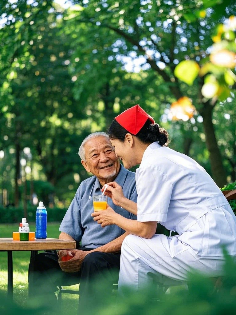 持证上岗的照顾卧床老人家政保姆服务案例